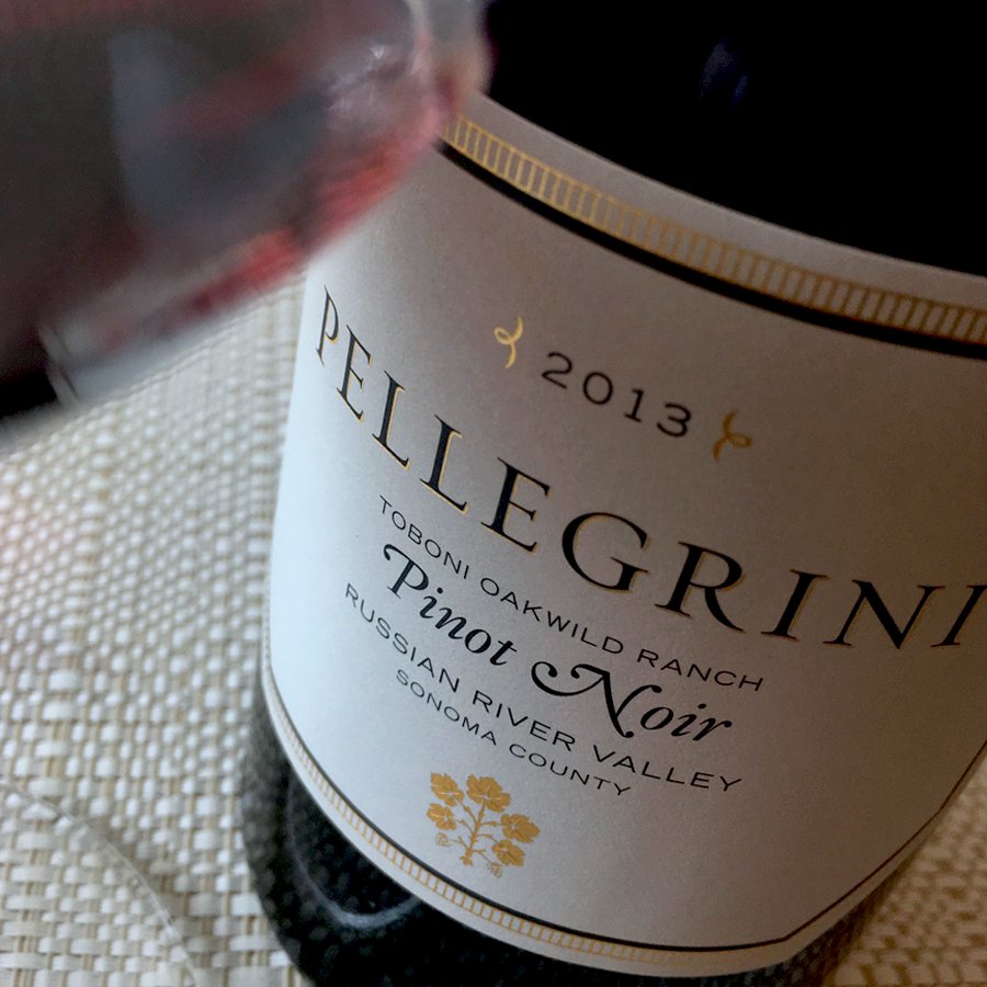 2013 Pellegrini Wine Company Pinot Noir Toboni Oakwild Ranch Russian River Valley, Sonoma County