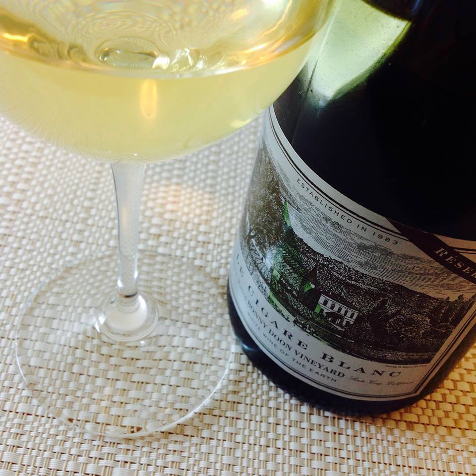 2013 Bonny Doon Vineyard Le Cigare Blanc Reserve Arroyo Seco