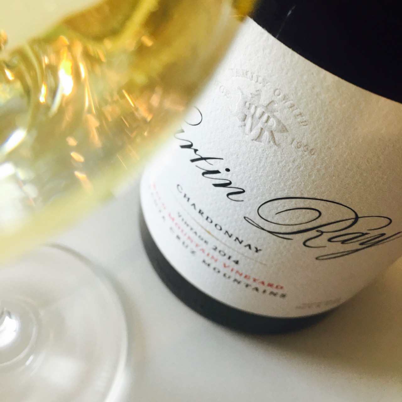 2014 Martin Ray Winery Chardonnay Bald Mountain Vineyard Santa Cruz Mountains