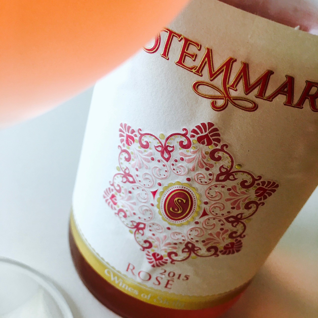 2015 Stemmari Rosato Terre Siciliane IGT