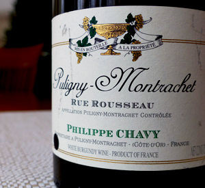 2009 Domaine Philippe Chavy Puligny-Montrachet Rue Rousseau