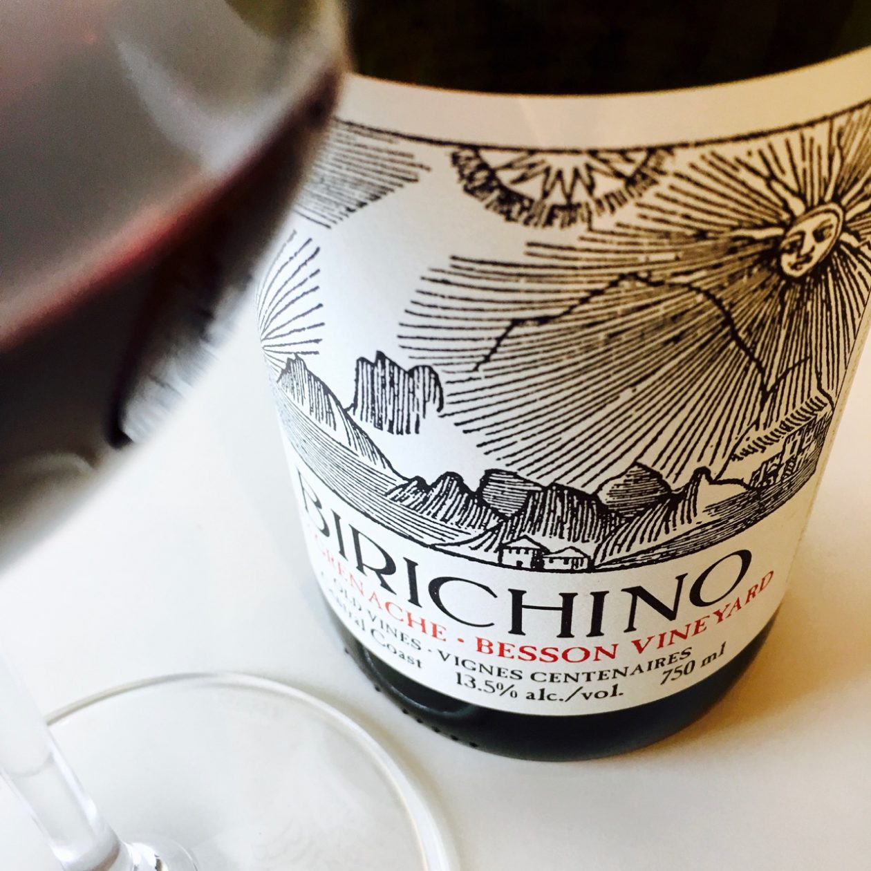 2013 Birichino Old Vine Grenache Besson Vineyard Central Coast