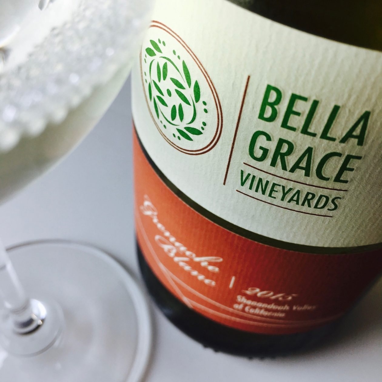 2015 Bella Grace Vineyards Grenache Blanc Amador County