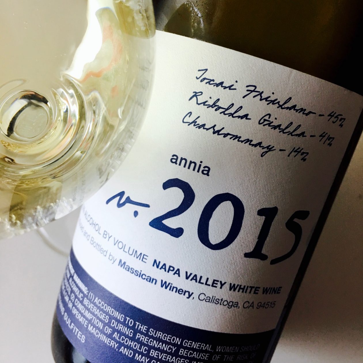 2015 Massican White Blend Annia Napa Valley