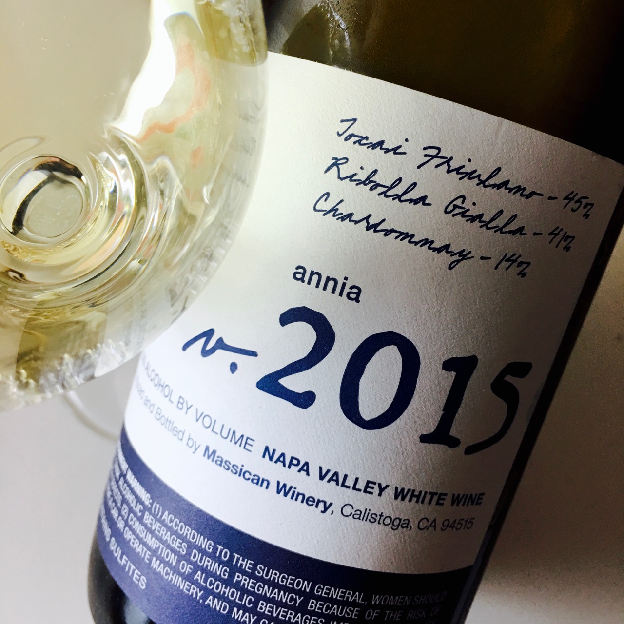 2015 Massican White Blend Annia Napa Valley Terroir Review