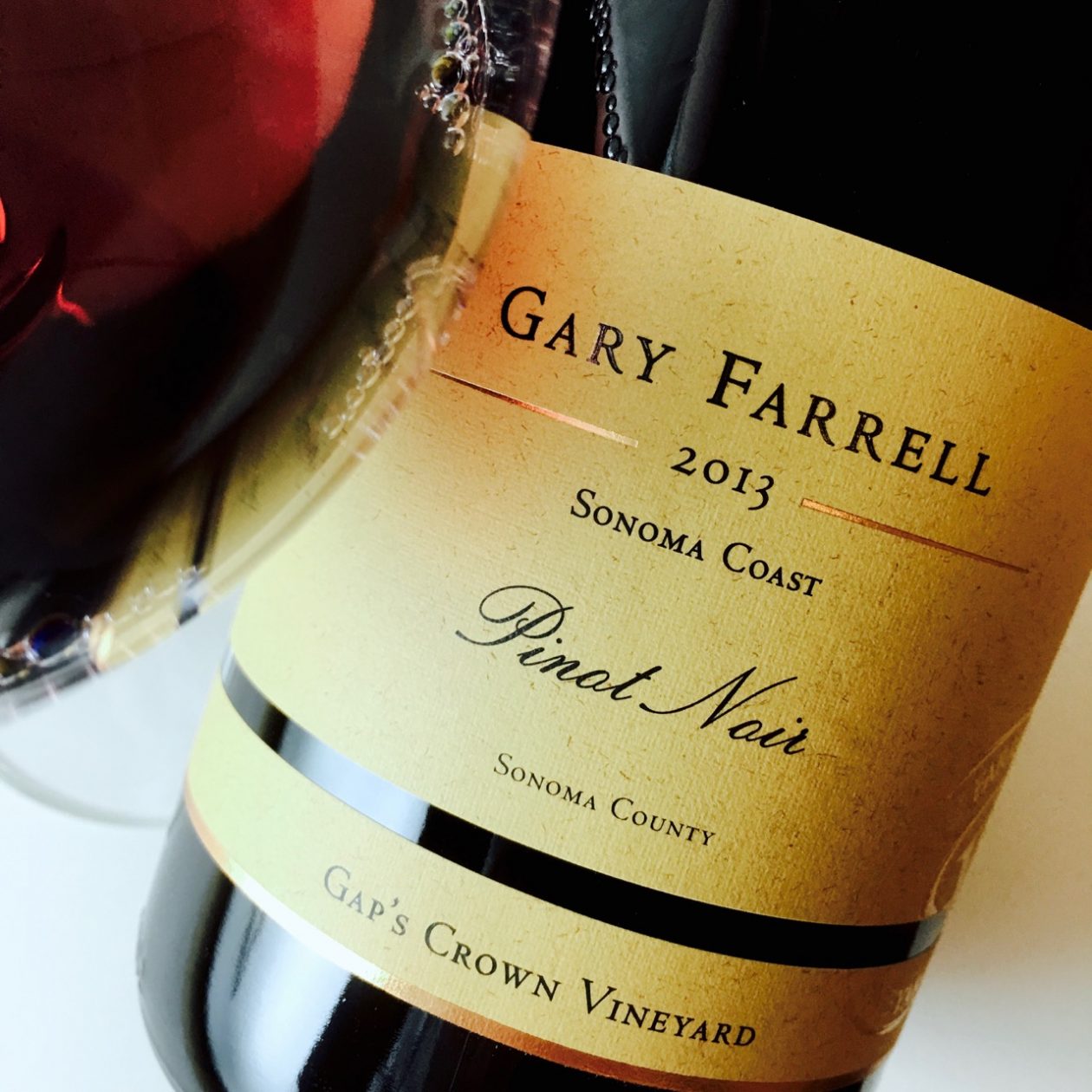 2013 Gary Farrell Pinot Noir Gap’s Crown Vineyard Sonoma Coast, Sonoma County