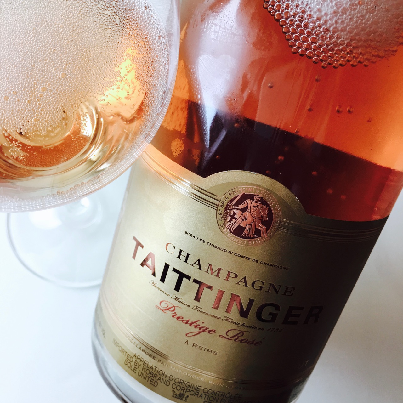NV Taittinger Prestige Rosé Champagne