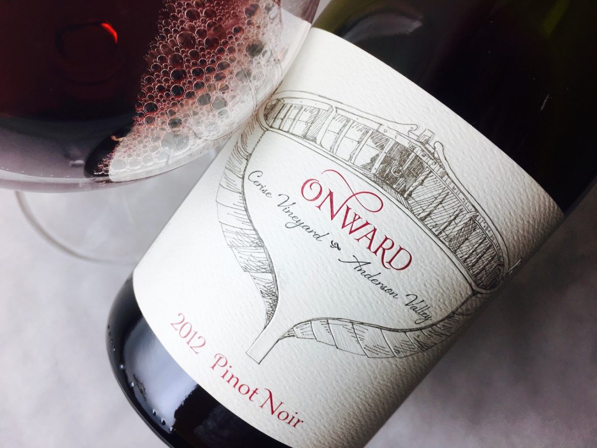 2012 Onward Pinot Noir Cerise Vineyard Anderson Valley – Terroir Review