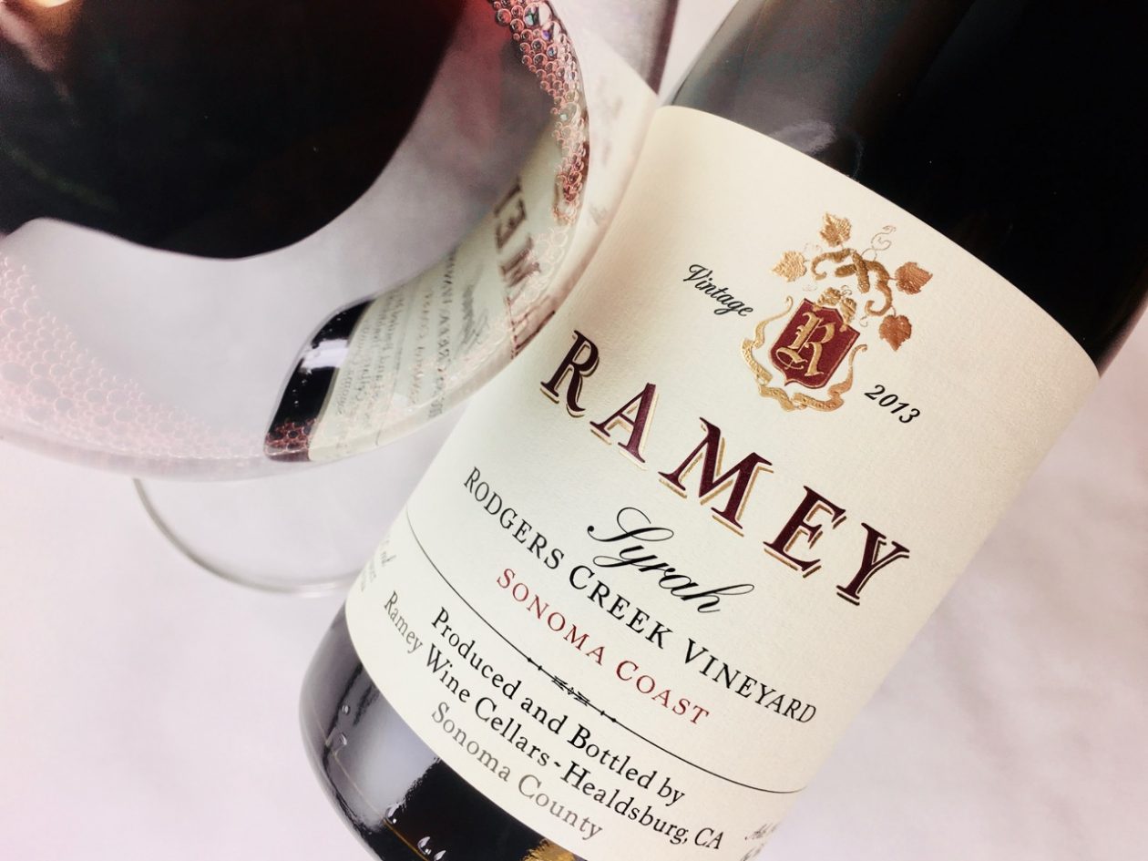 2013 Ramey Syrah Rodgers Creek Vineyard Sonoma Coast