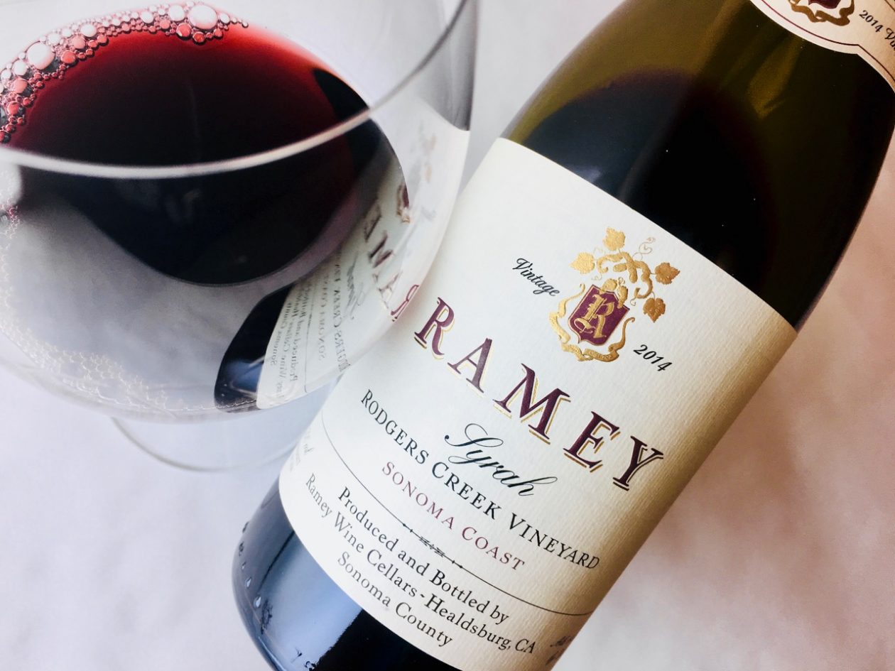 2014 Ramey Syrah Rodgers Creek Vineyard Sonoma Coast