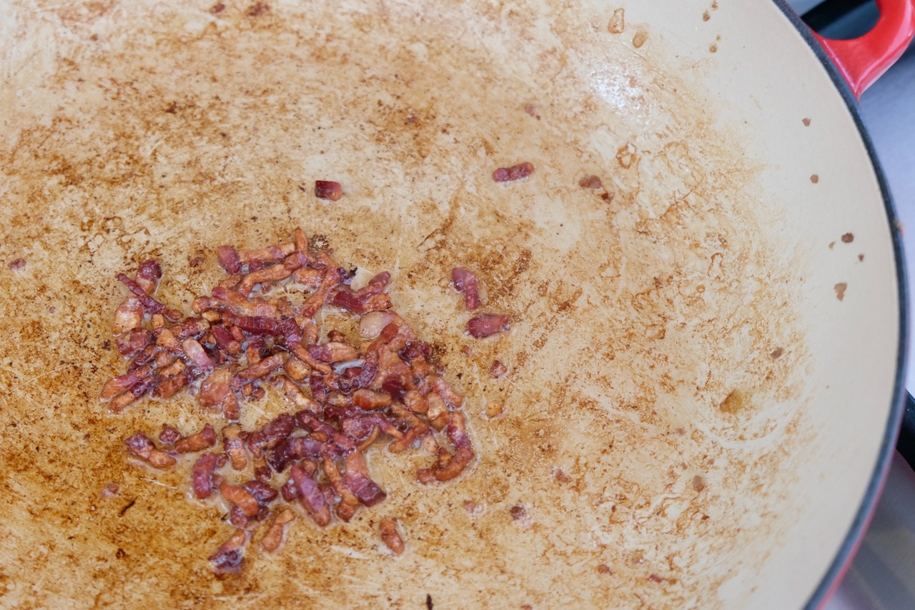 Cooking with A Small Good Pancetta