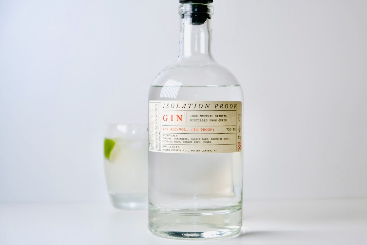 Isolation Proof Gin from Bovina Spirits