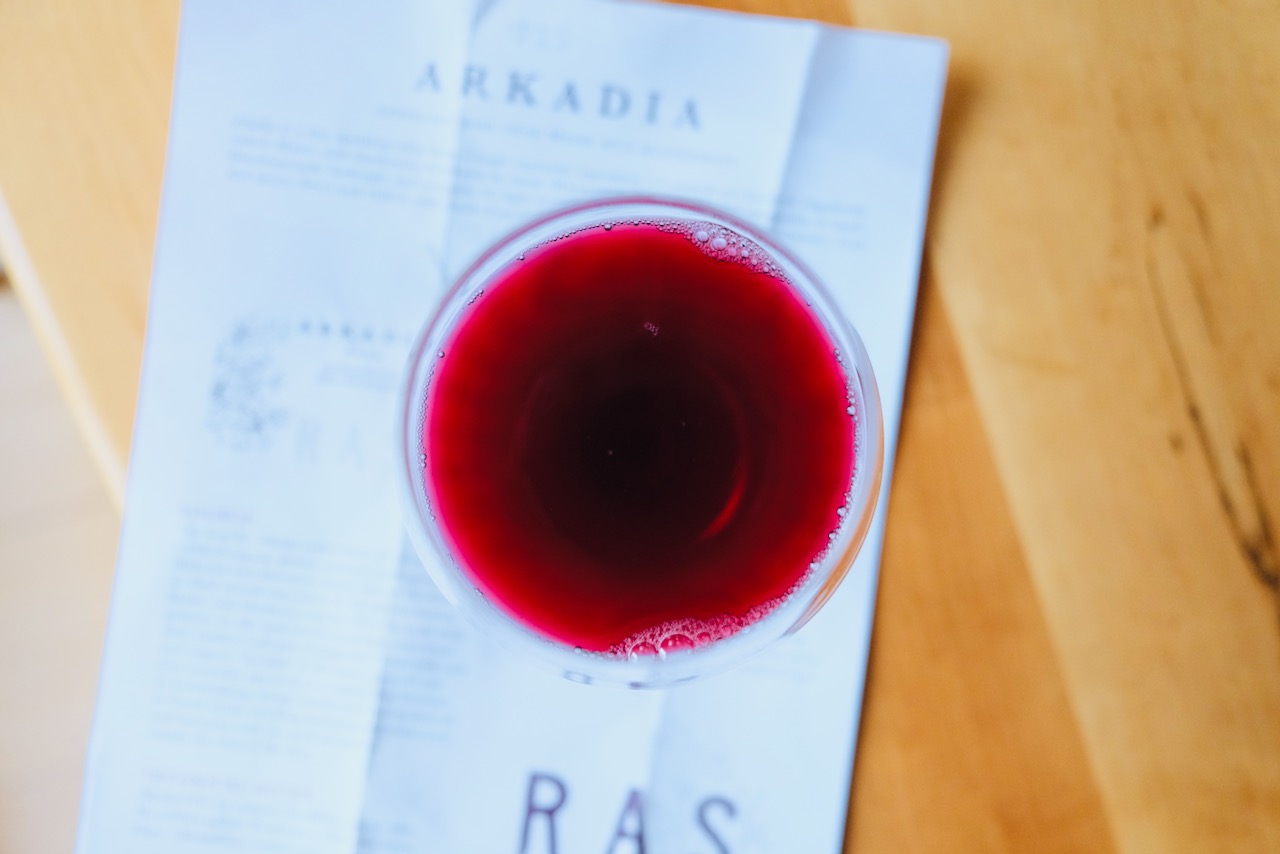 2020 RAS Arkadia Sparkling Blueberry Wine Maine