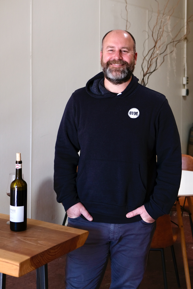 Ryme Cellars co-owner and winemaker Ryan Glaab